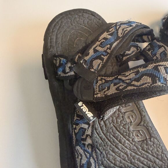 Teva Mens Terradactyl Sandals Size 10 Hiking Sandals Outdoors Black Blue main image 9